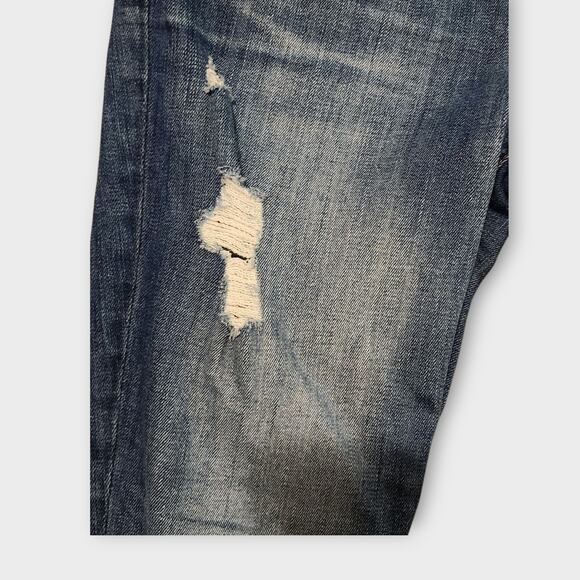 Current Elliott Jeans Women's Sz 30" Skinny Ankle Denim Distressed The Stiletto - Picture 5 of 10